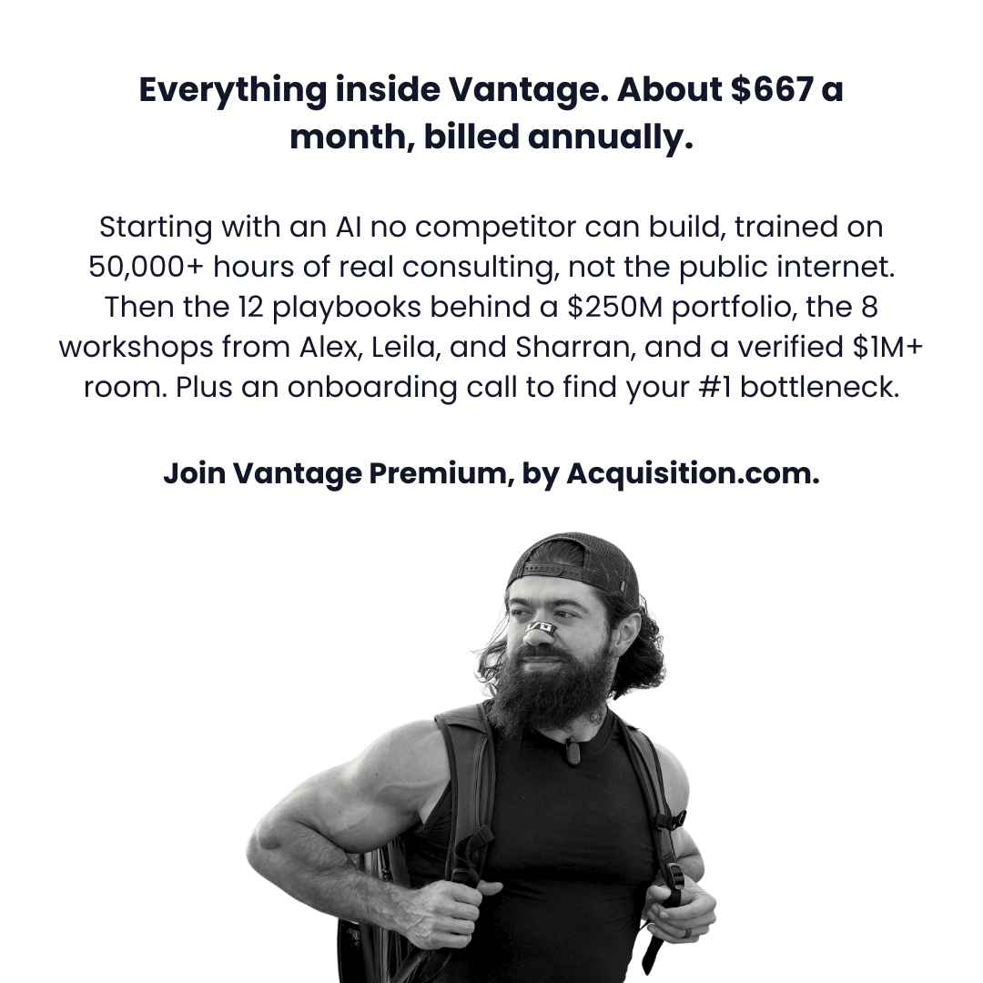 Alex Hormozi Facebook ad