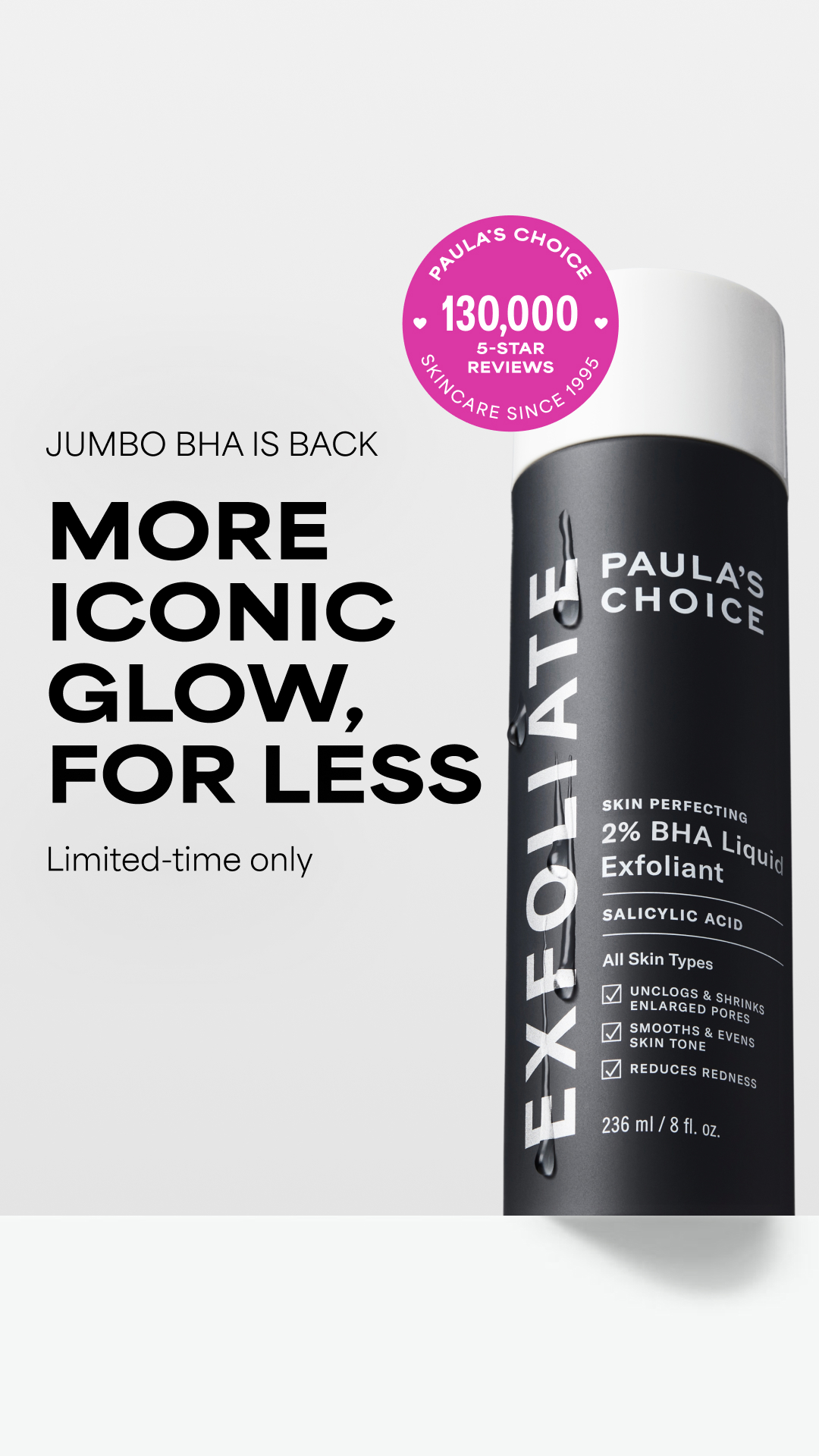 Paula's Choice Facebook ad