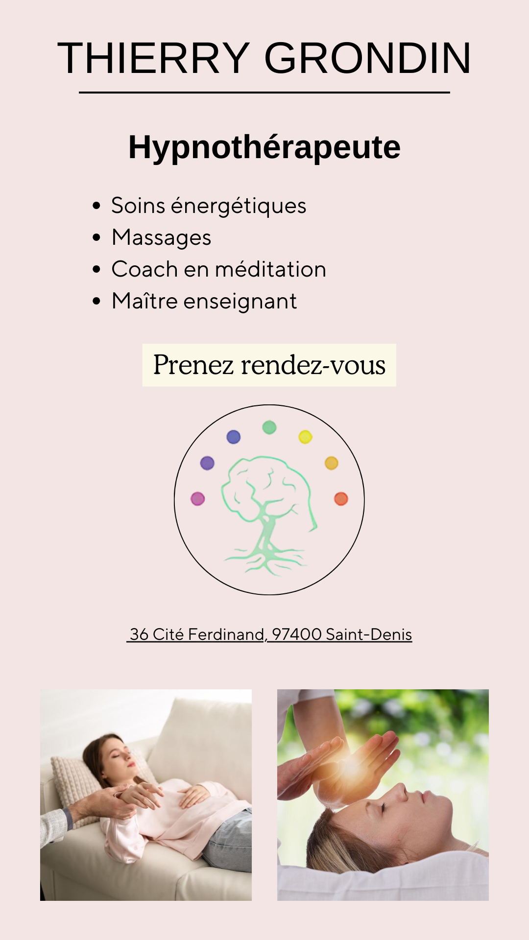 Thierry Grondin Hypnothérapeute Facebook ad