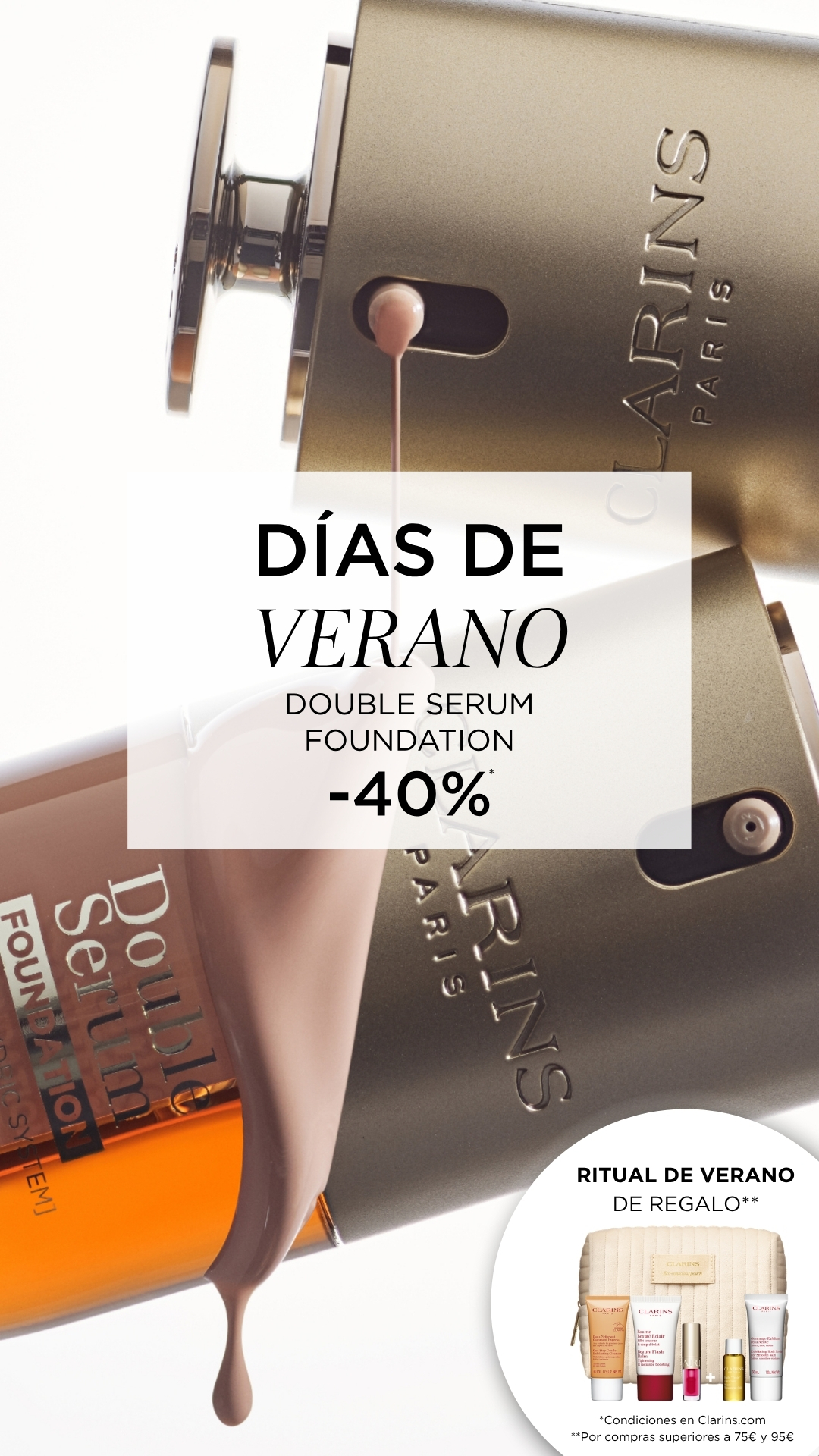 Clarins Facebook ad