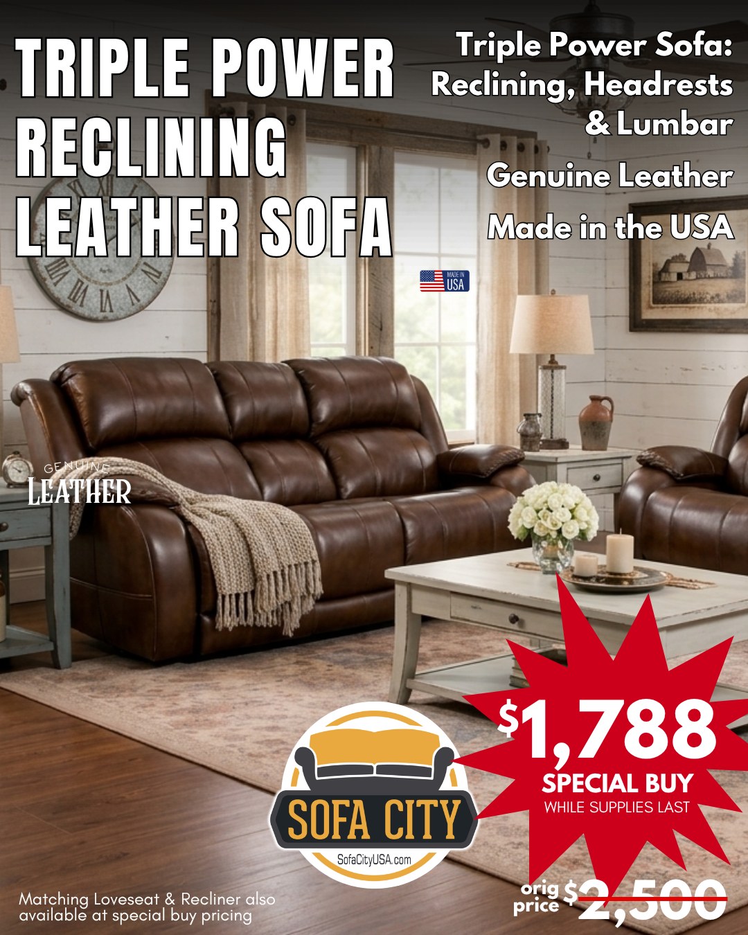 Sofa City Springfield-Sunshine Facebook ad