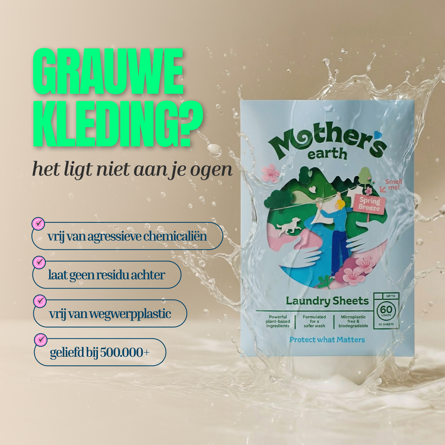 Mothers Earth Facebook ad