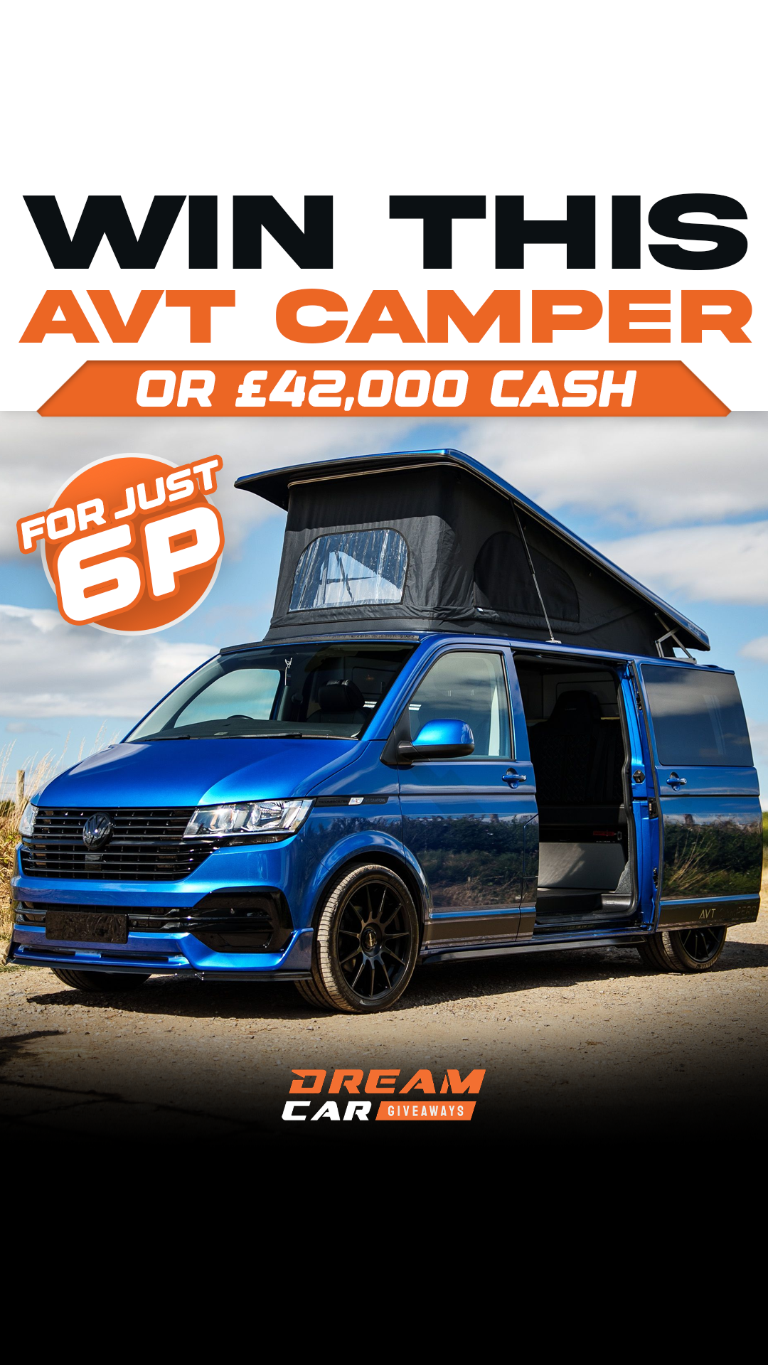 Dream Car Giveaways Facebook ad