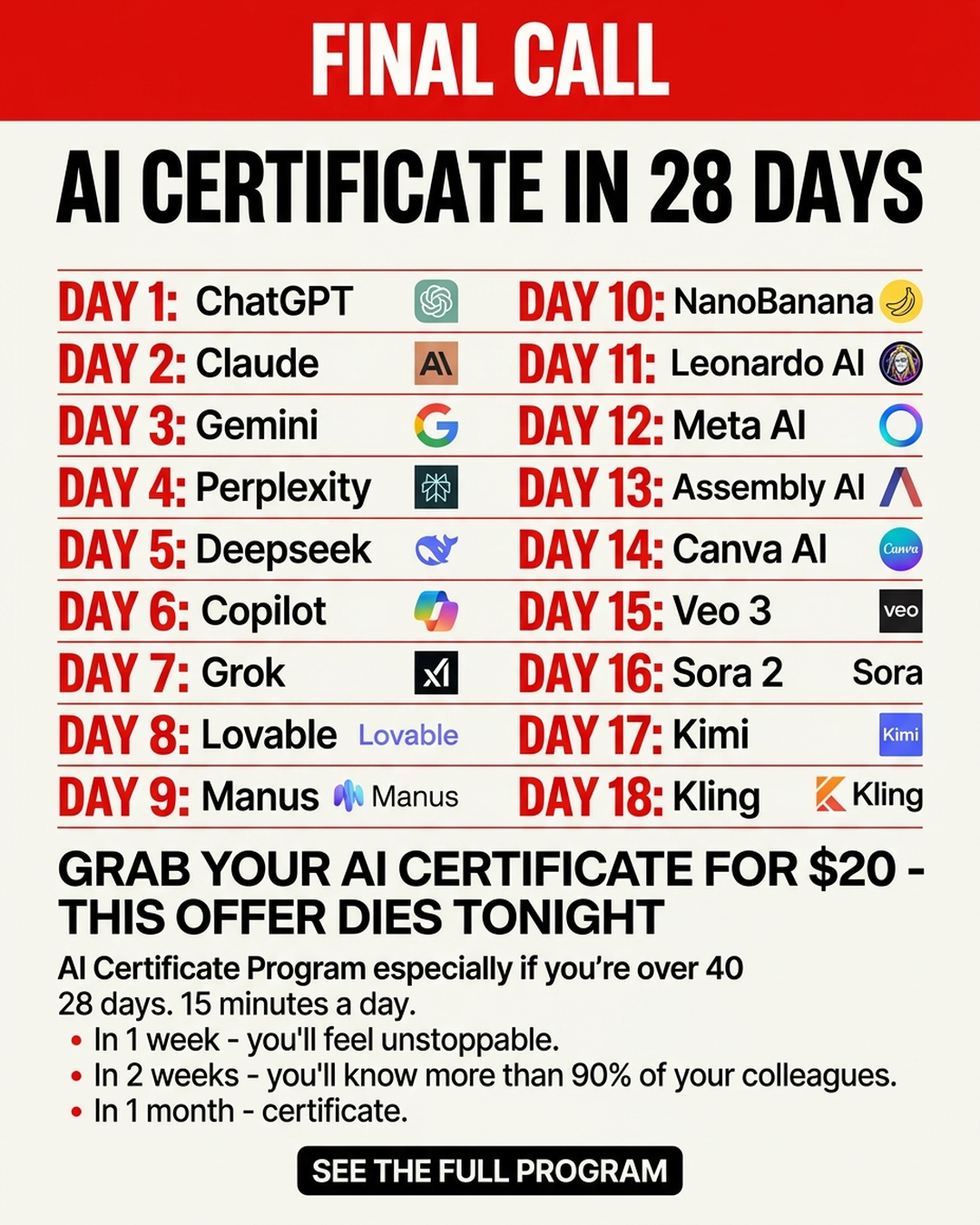 AI Made Simple Facebook ad