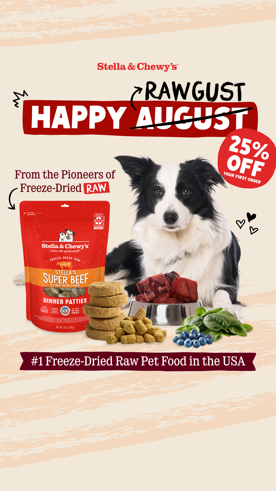 Stella & Chewy's Facebook ad