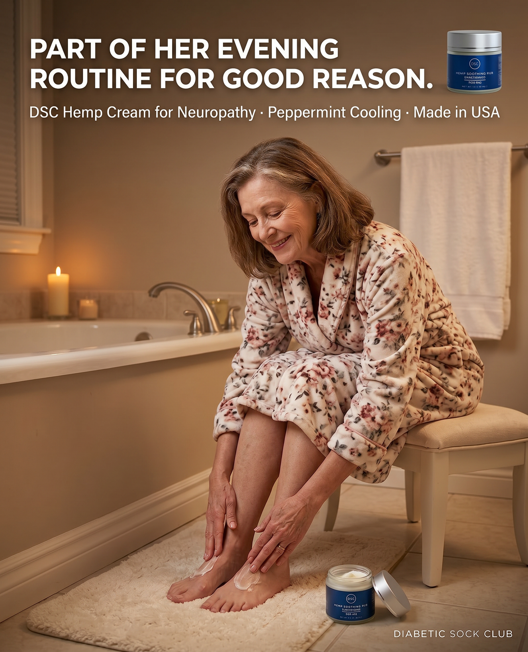Diabetic Sock Club Facebook ad