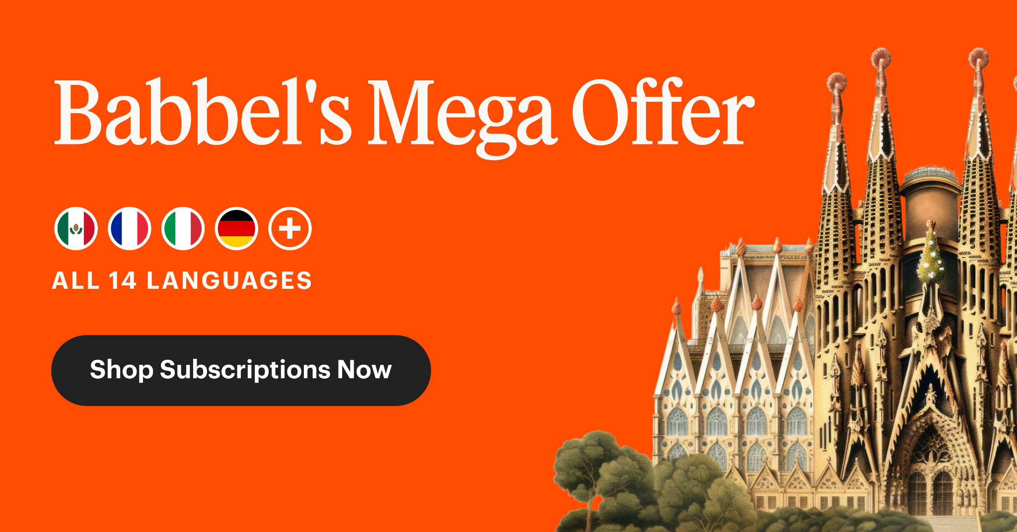 Babbel Facebook ad