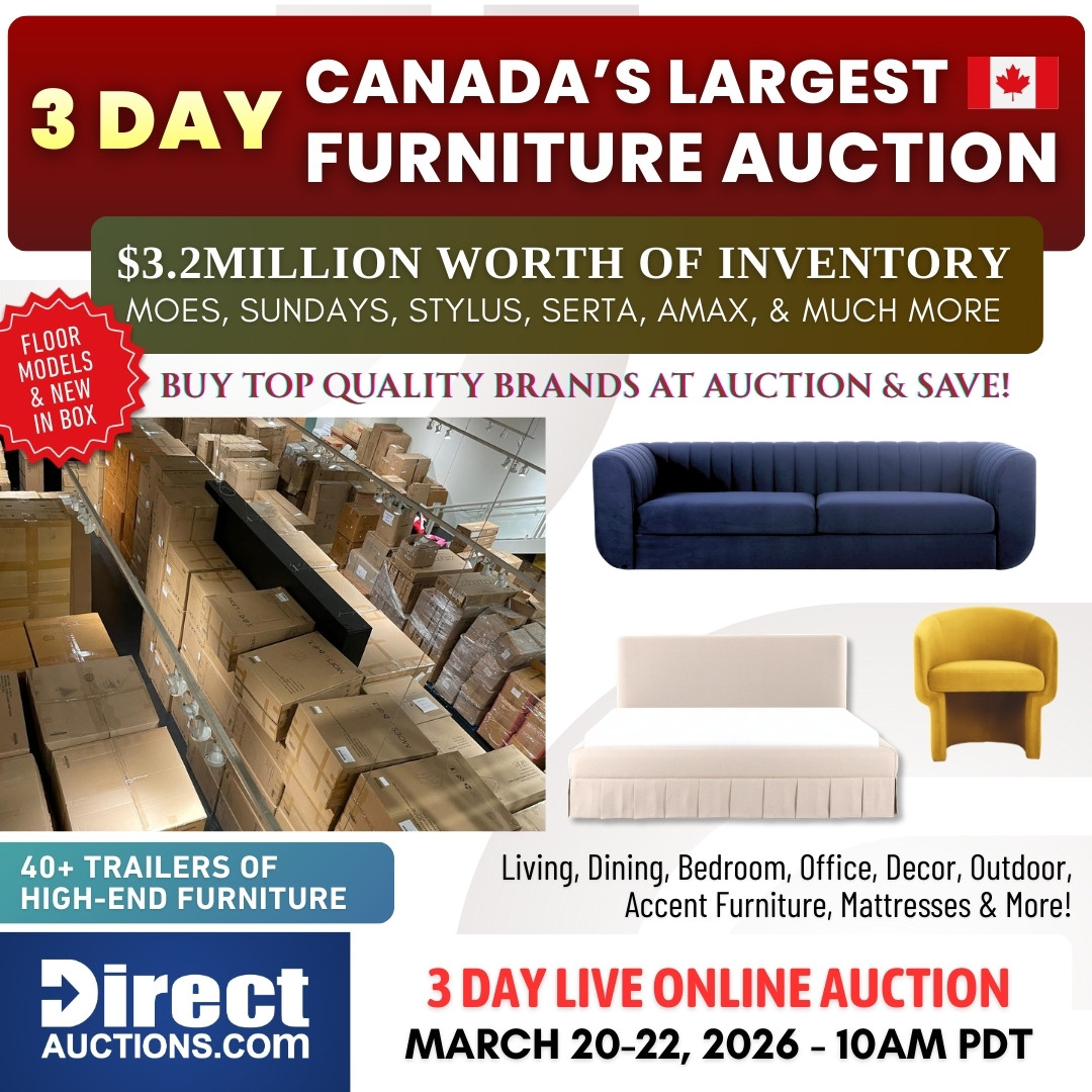 Direct Auctions Facebook ad