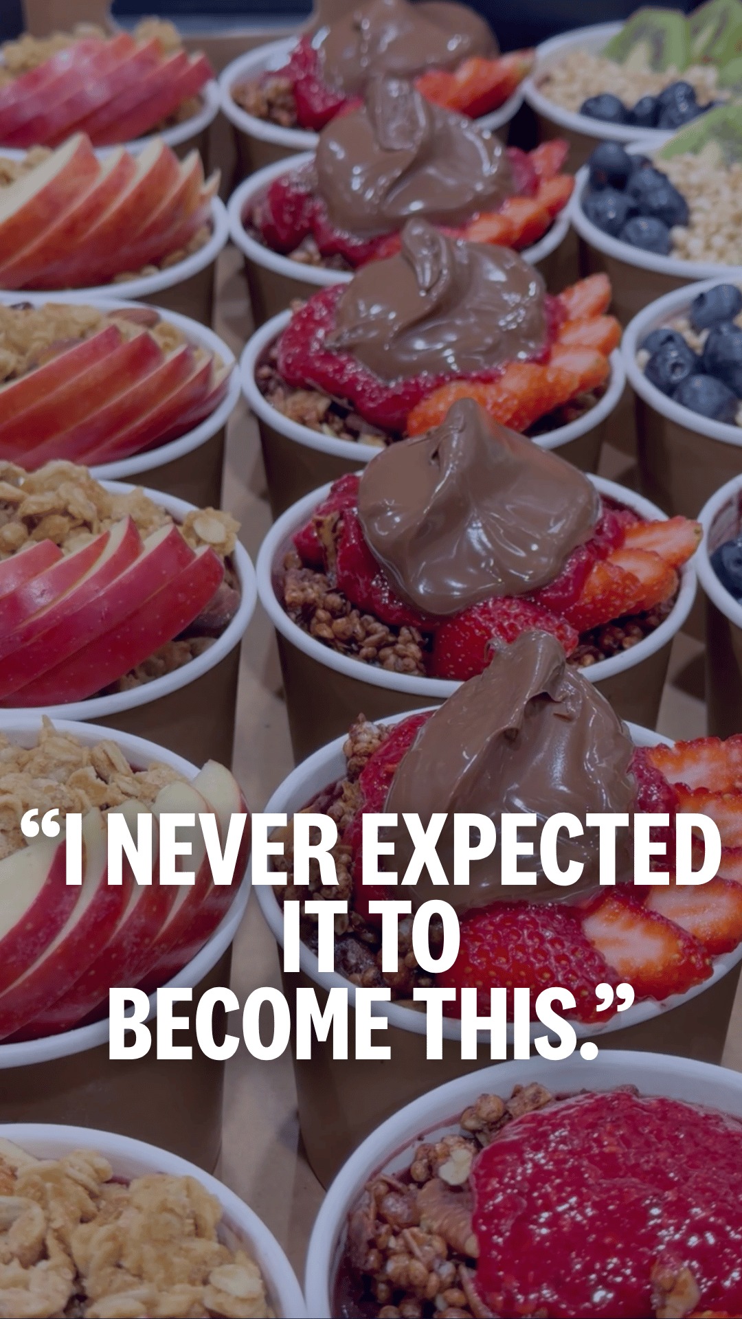 Xero Facebook ad: A fruit shop.