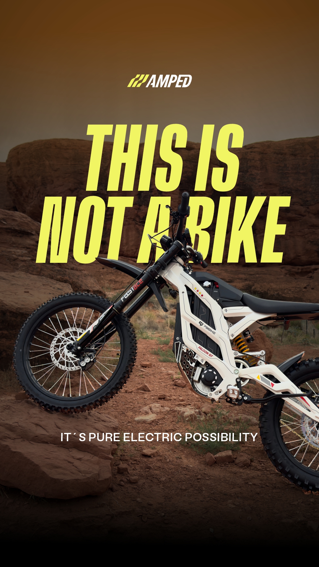 Amped Bikes Facebook ad