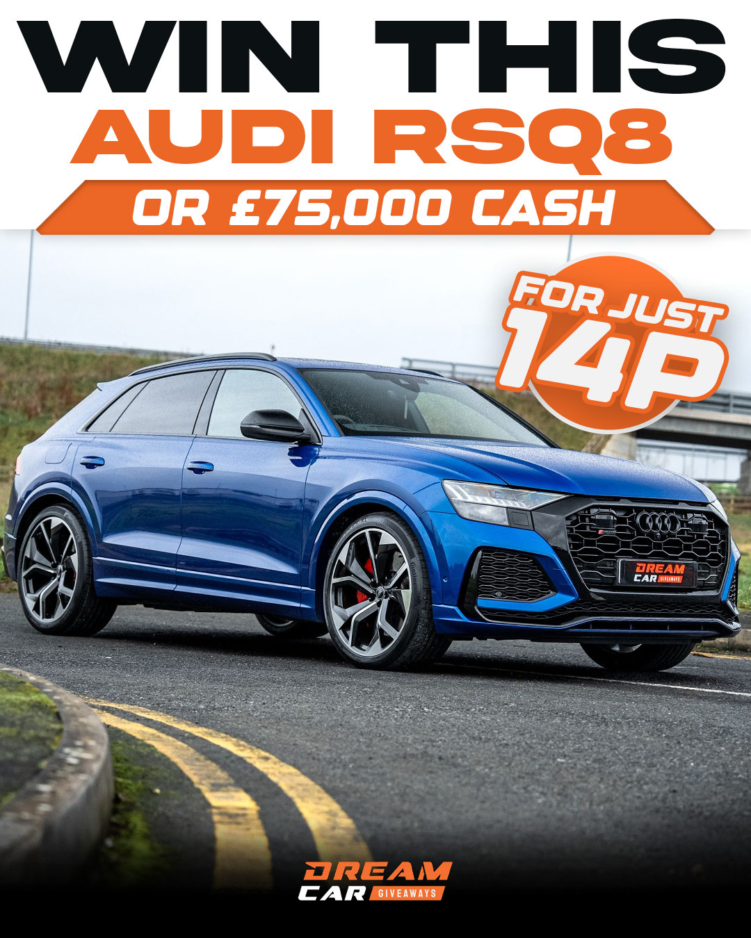 Dream Car Giveaways Facebook ad