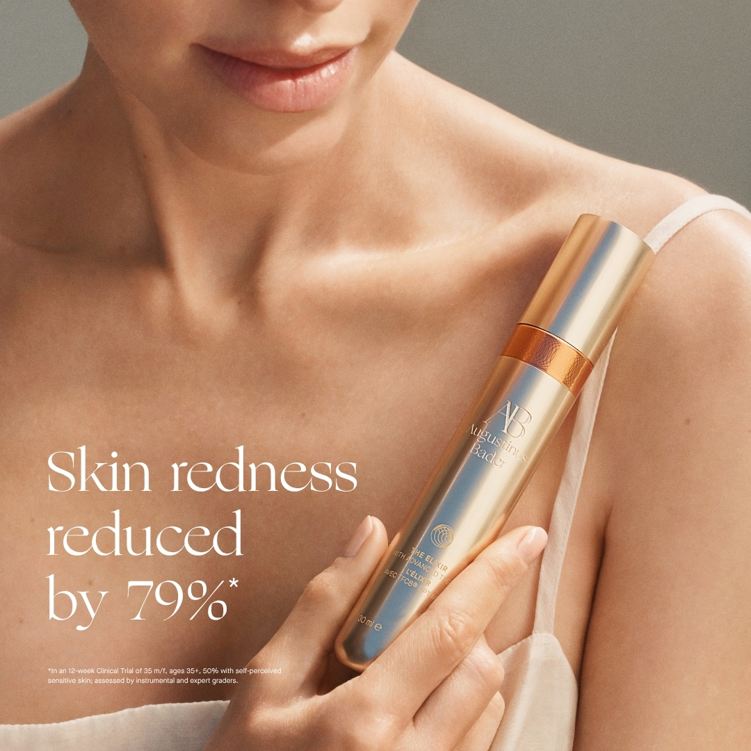 Augustinus Bader Facebook ad: Clinically Proven Skincare