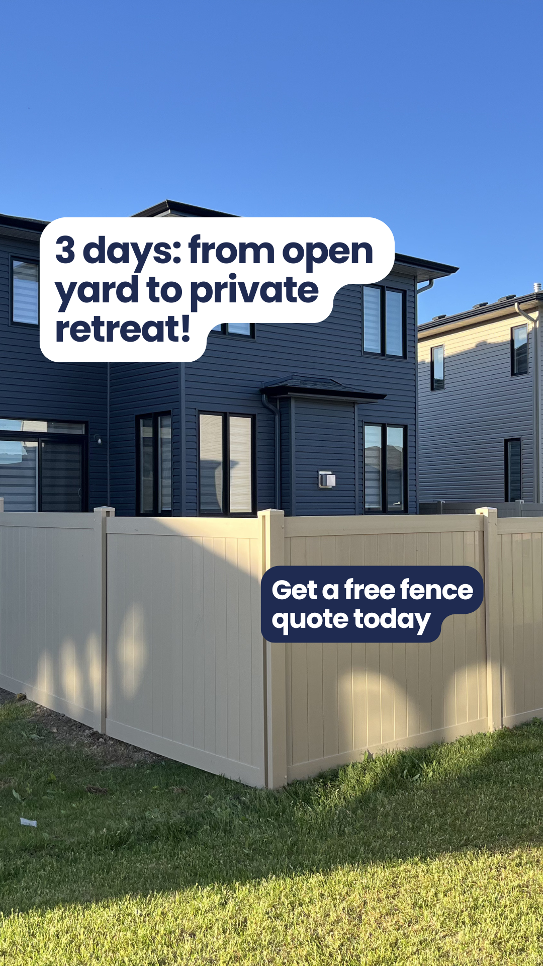 Commence Fence Inc. Facebook ad: Get an expert quote!