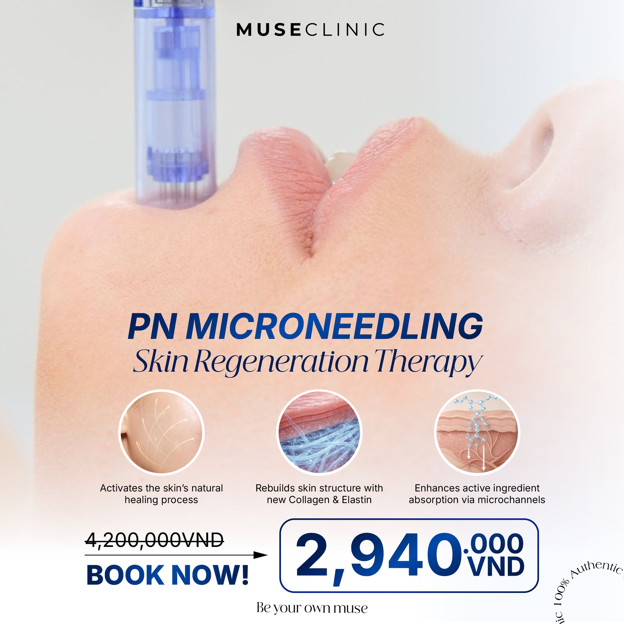 Muse Clinic - English Facebook ad: ONLY 2,940K | REJUVENATE YOUR DEWY GLOW WITH…