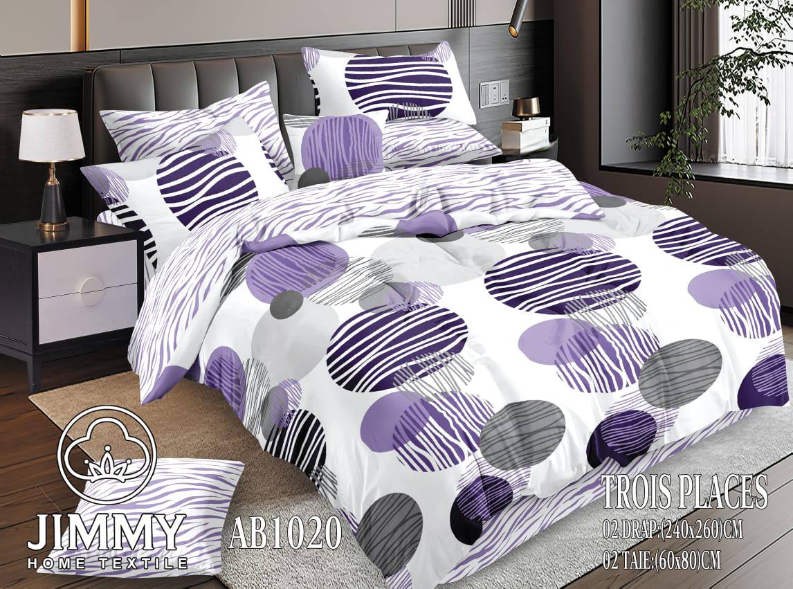 Draps pur coton chez Oussou Facebook ad: Promotion promo draps 100% coton