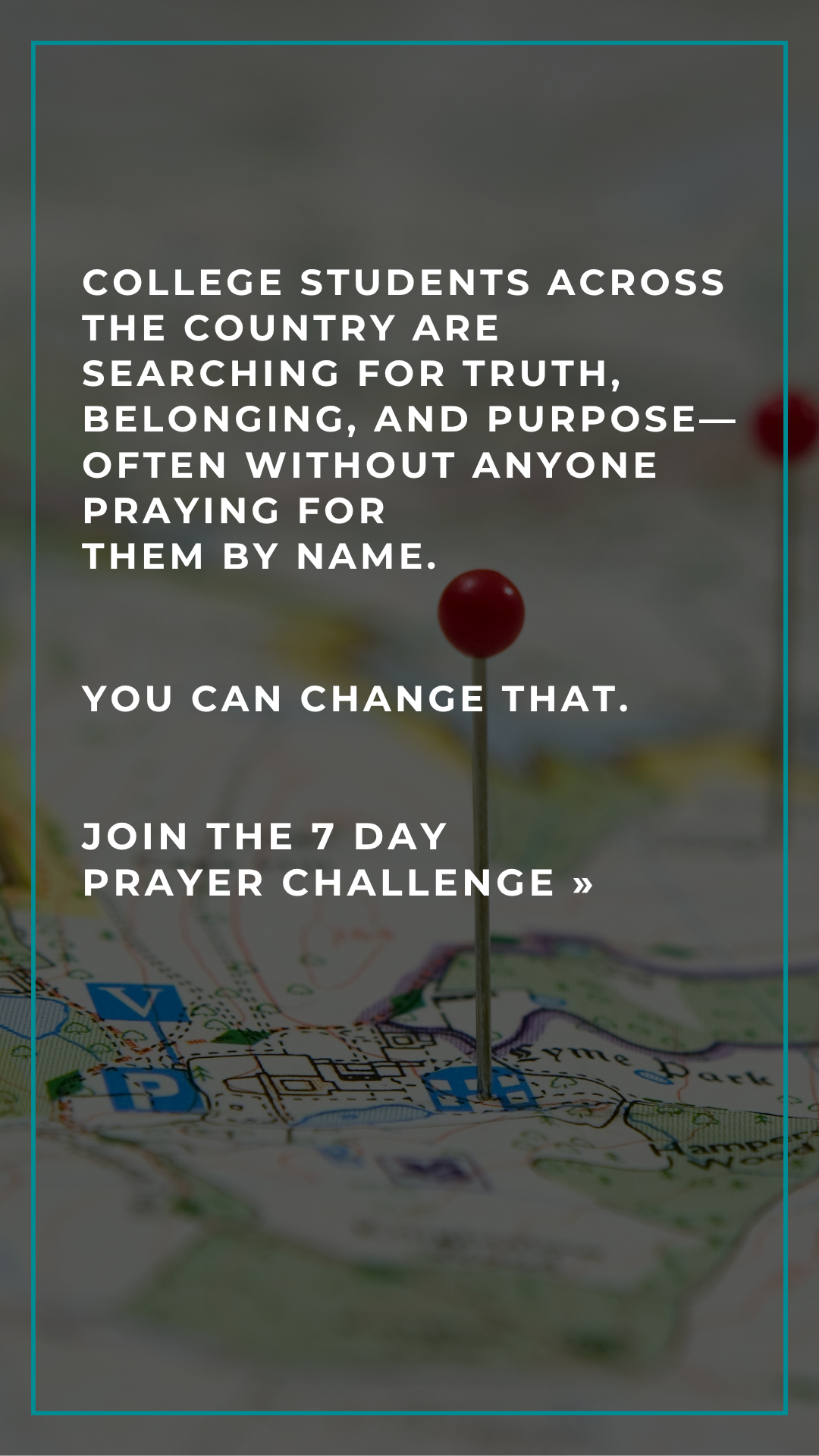The Navigators Facebook ad: Join the Prayer Challenge »