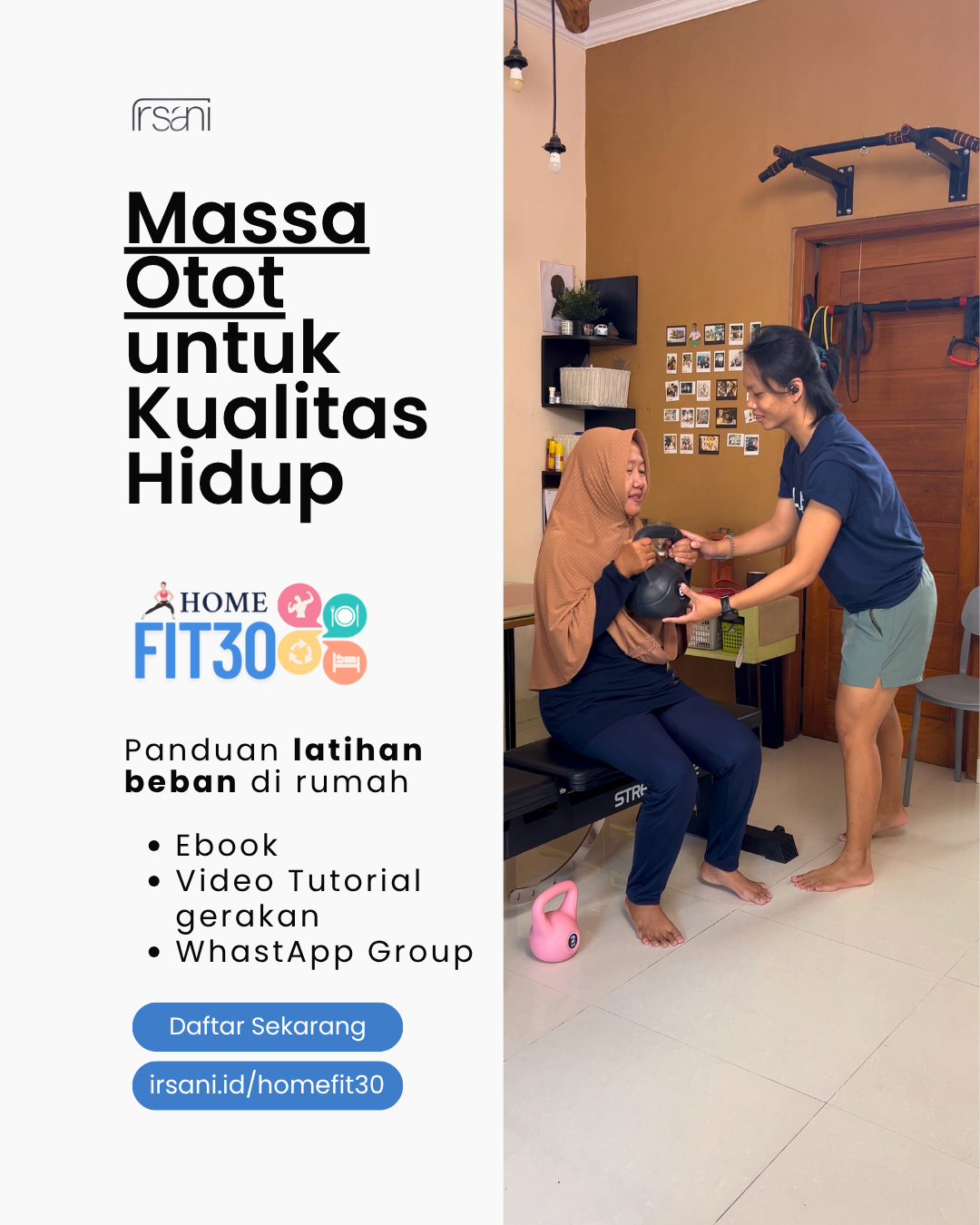 Irsanni Kurniati Facebook ad