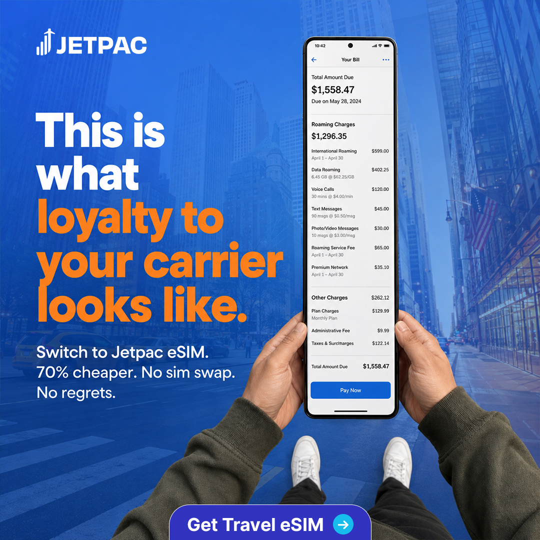 Jetpac Facebook ad