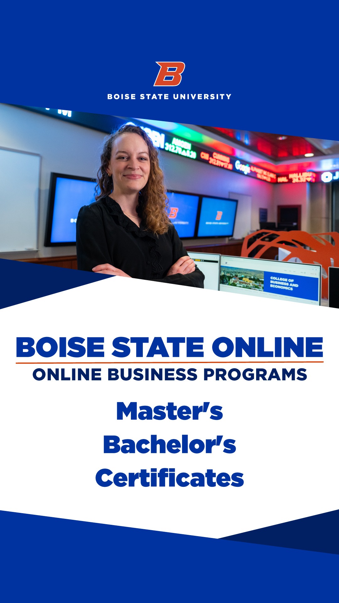 Boise State Online Facebook ad