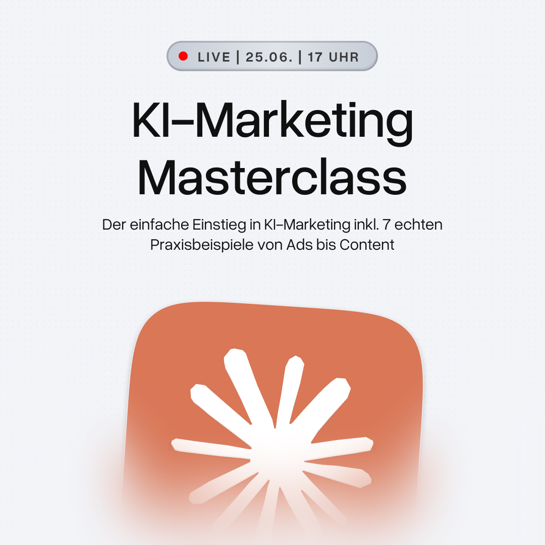 Bakedwith Facebook ad: KI Masterclass