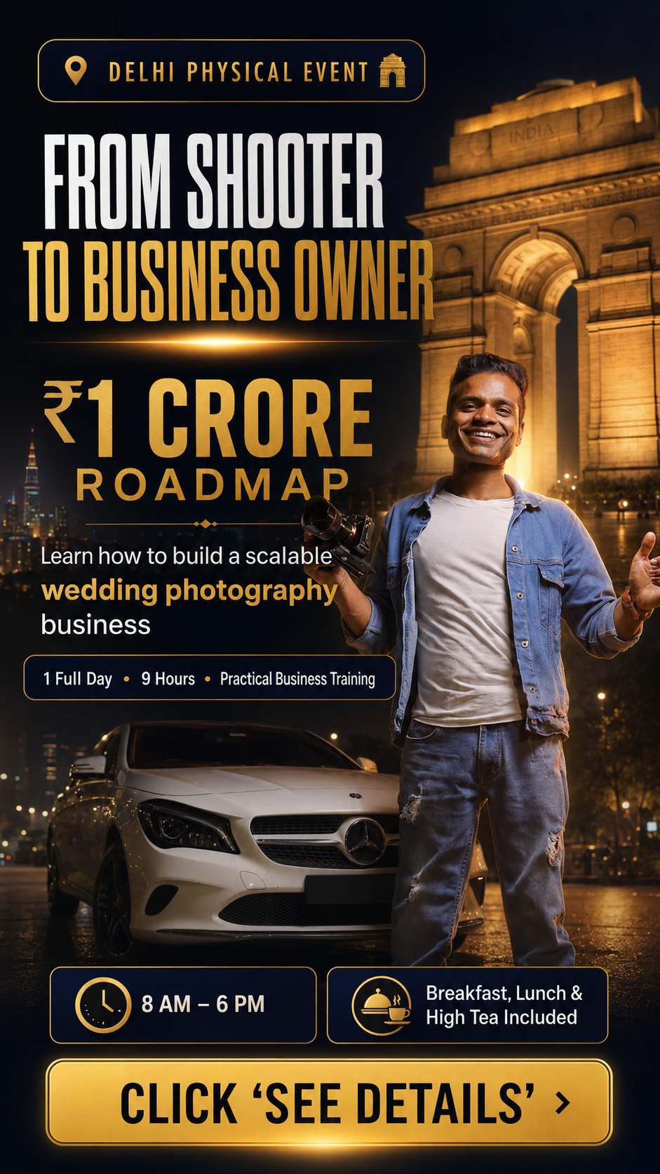 Abdullah Ansari - Photography Business Coach. Facebook ad