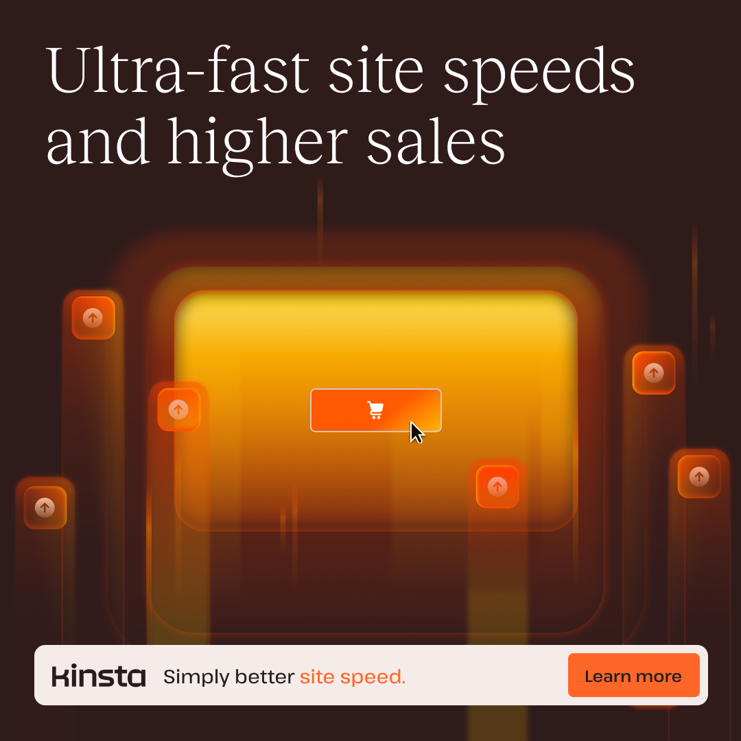 Kinsta Facebook ad