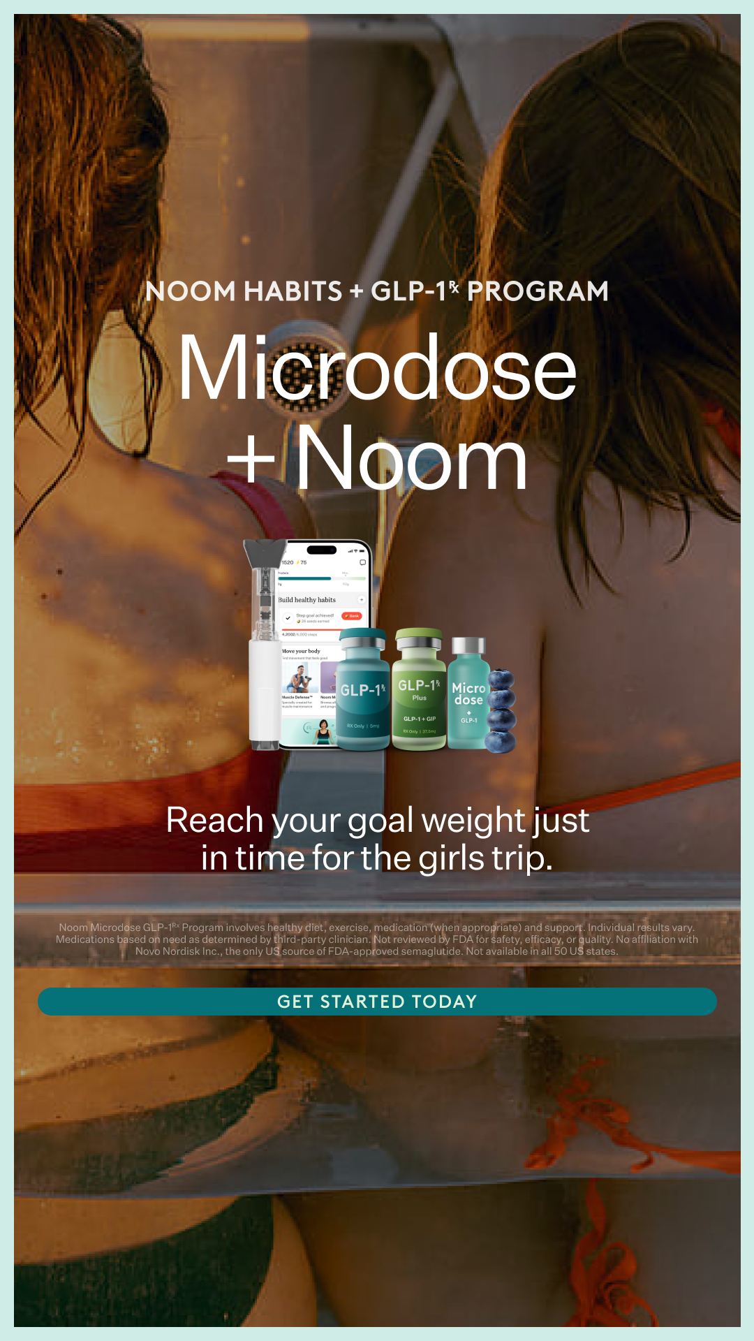 Noom Facebook ad: Weight loss reimagined