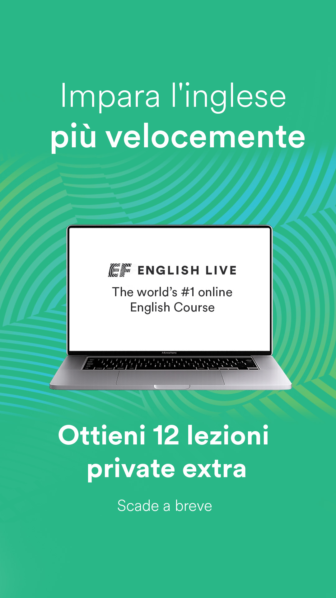 EF English Live Global Facebook ad