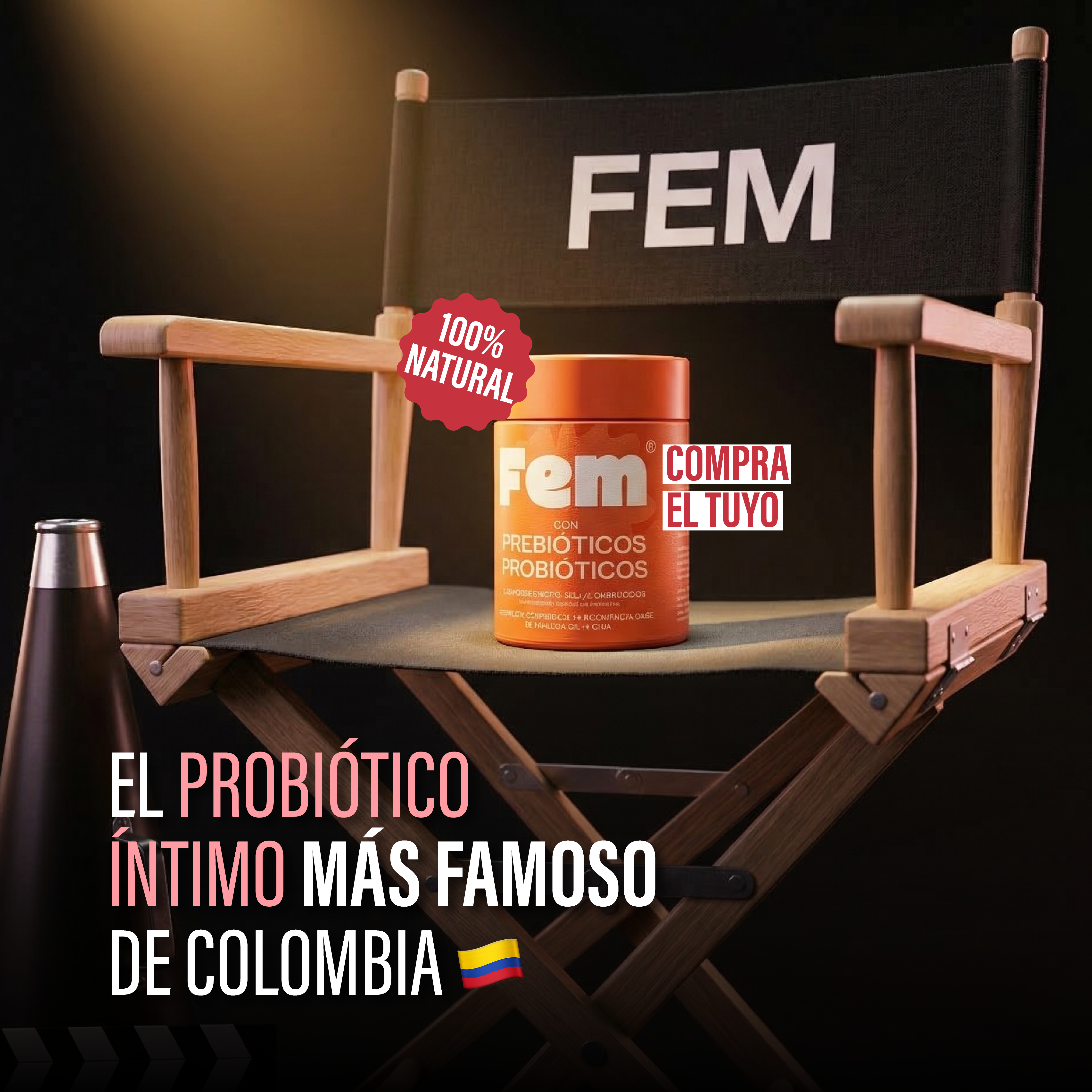 Fem Probiotics Facebook ad