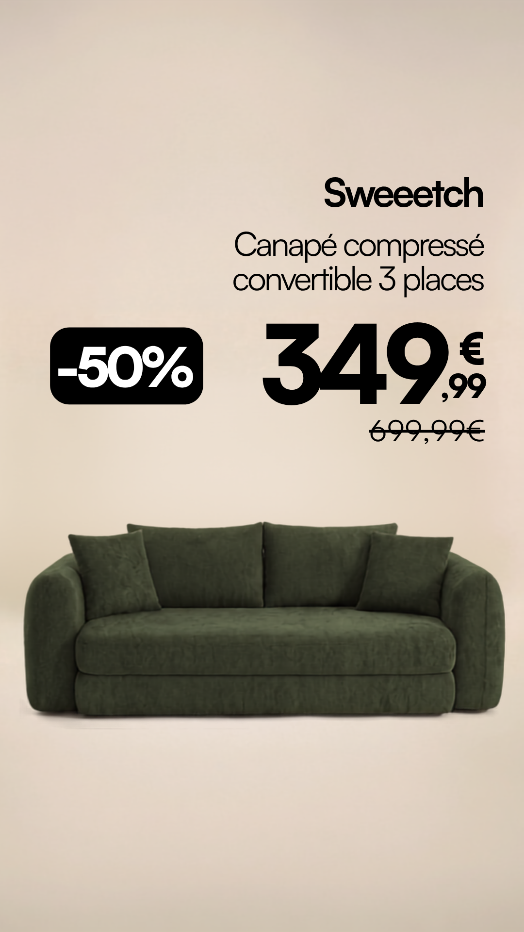 sweeek Facebook ad: Store 4m pour pergola bioclimatique aluminium et textilène…