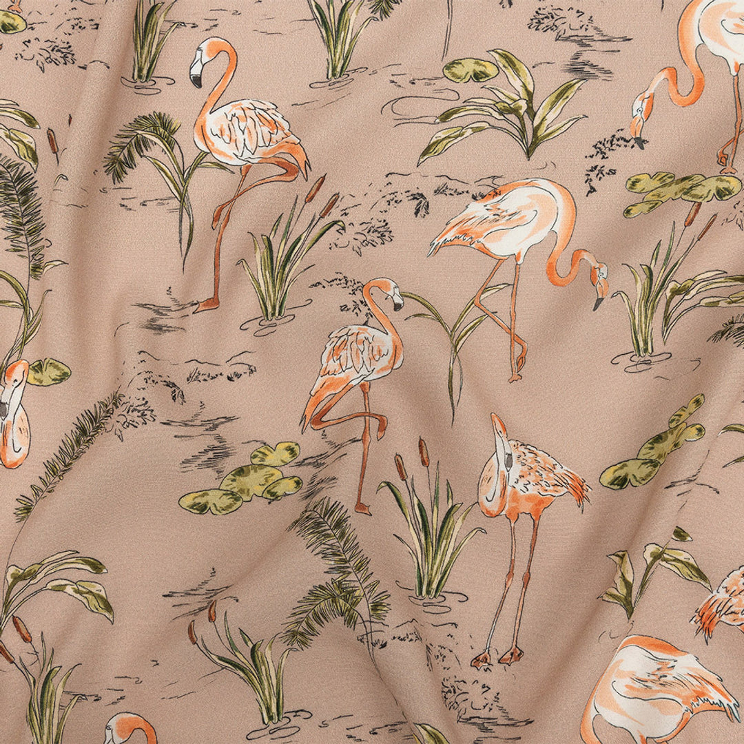 Mood Designer Fabrics Facebook ad: Shop Premium Quality Fashion Fabric!
