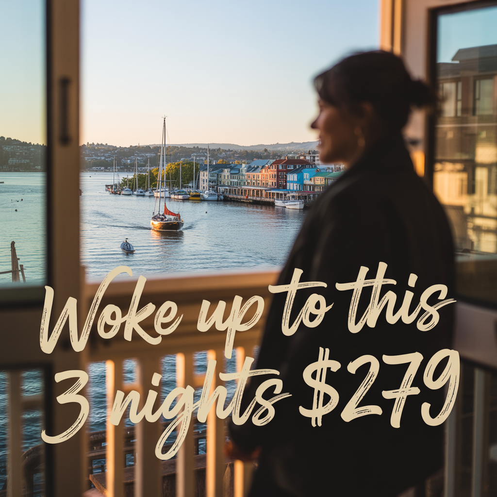 Endless Luxury Vacations Facebook ad: Escape to Victoria, 3 Nights for Only $279!