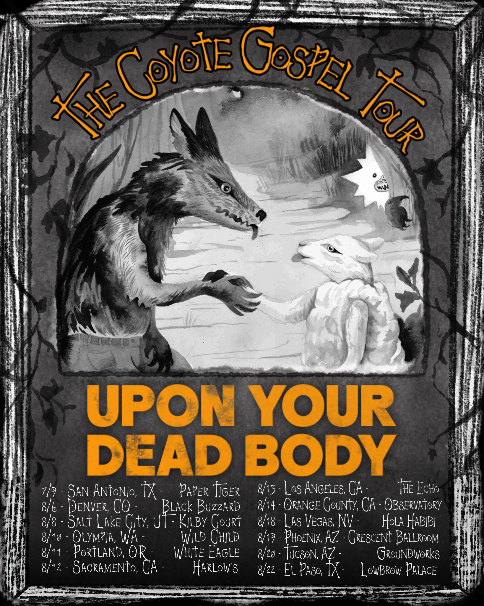 Upon Your Dead Body Facebook ad from May 13, 2026