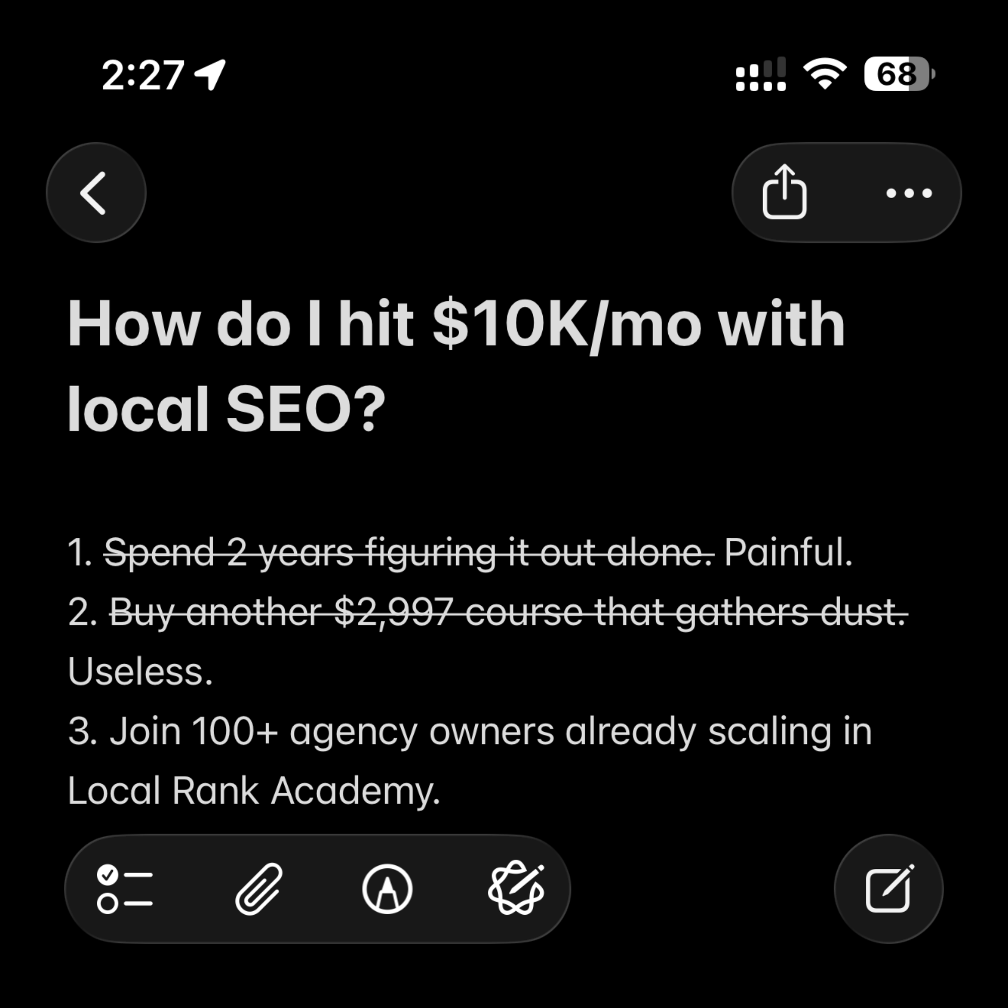 Localrank.so Facebook ad