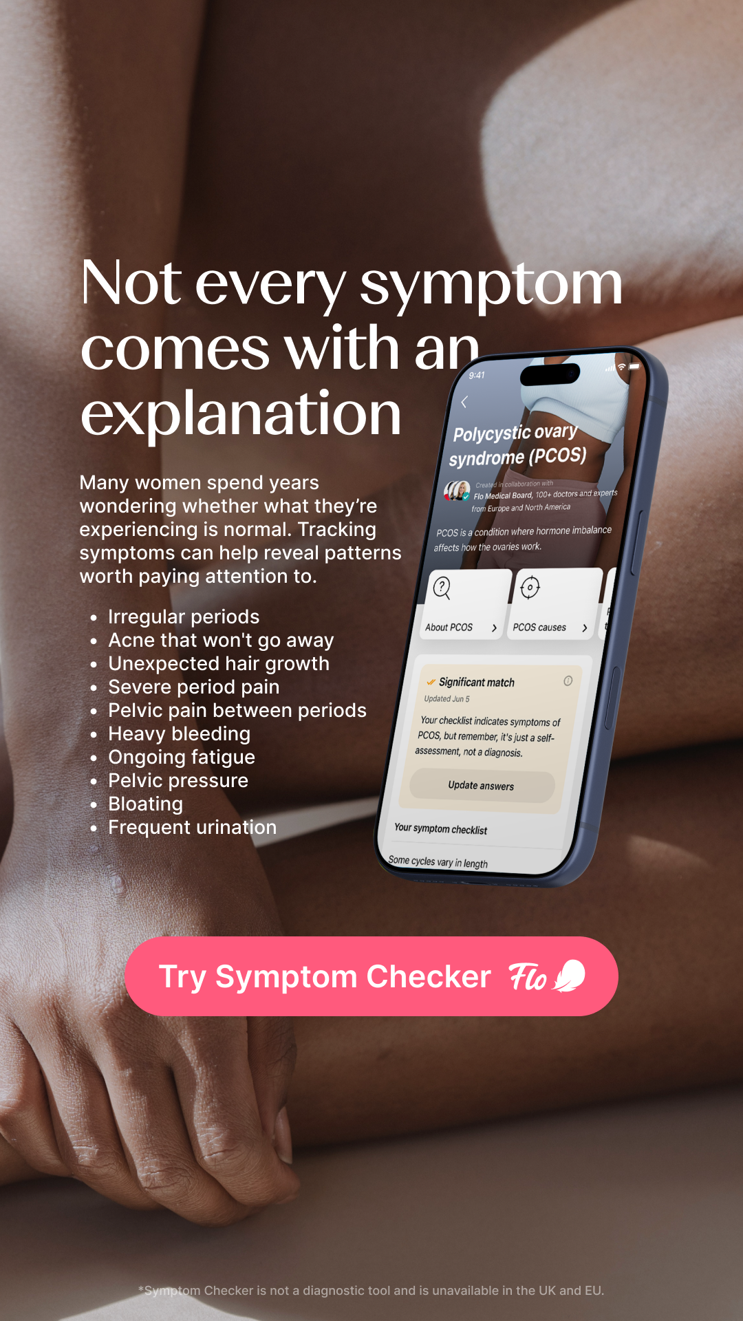 Flo App Facebook ad