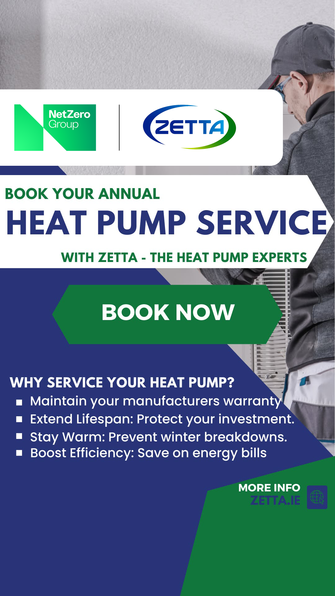 Zetta Home Services Facebook ad from Apr 23, 2026