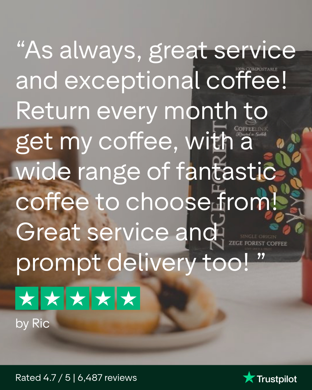 Coffeelink Facebook ad