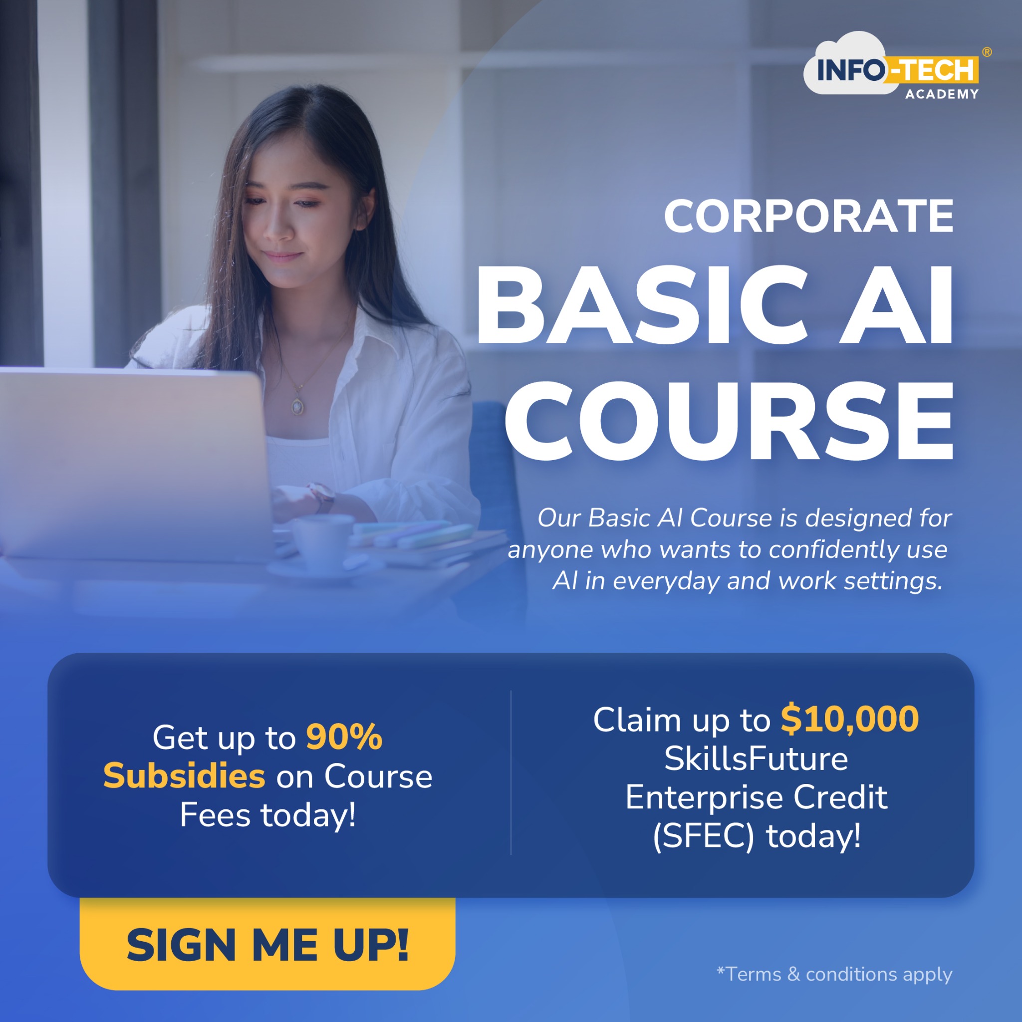 Info-Tech Academy Facebook ad