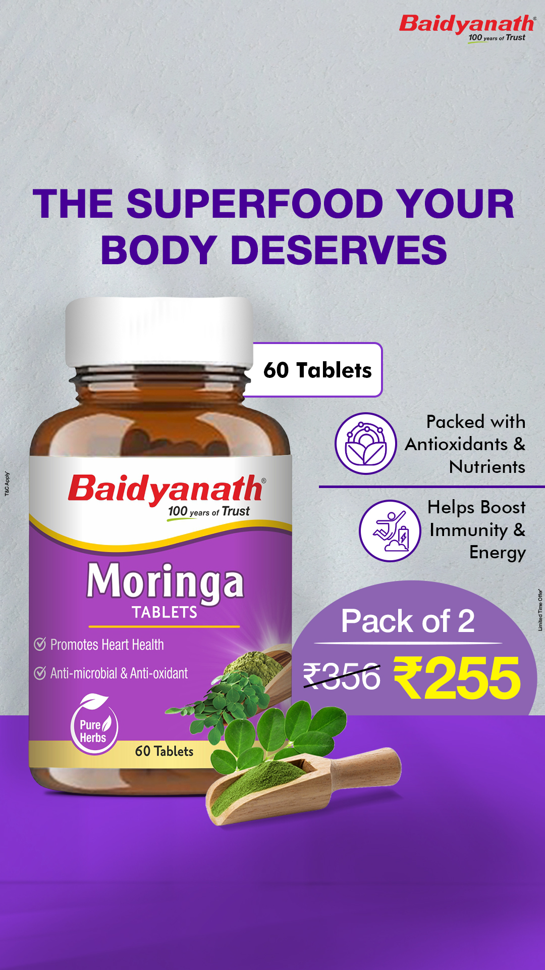 Baidyanath Ayurved Facebook ad: Nutrient-Rich Superfood