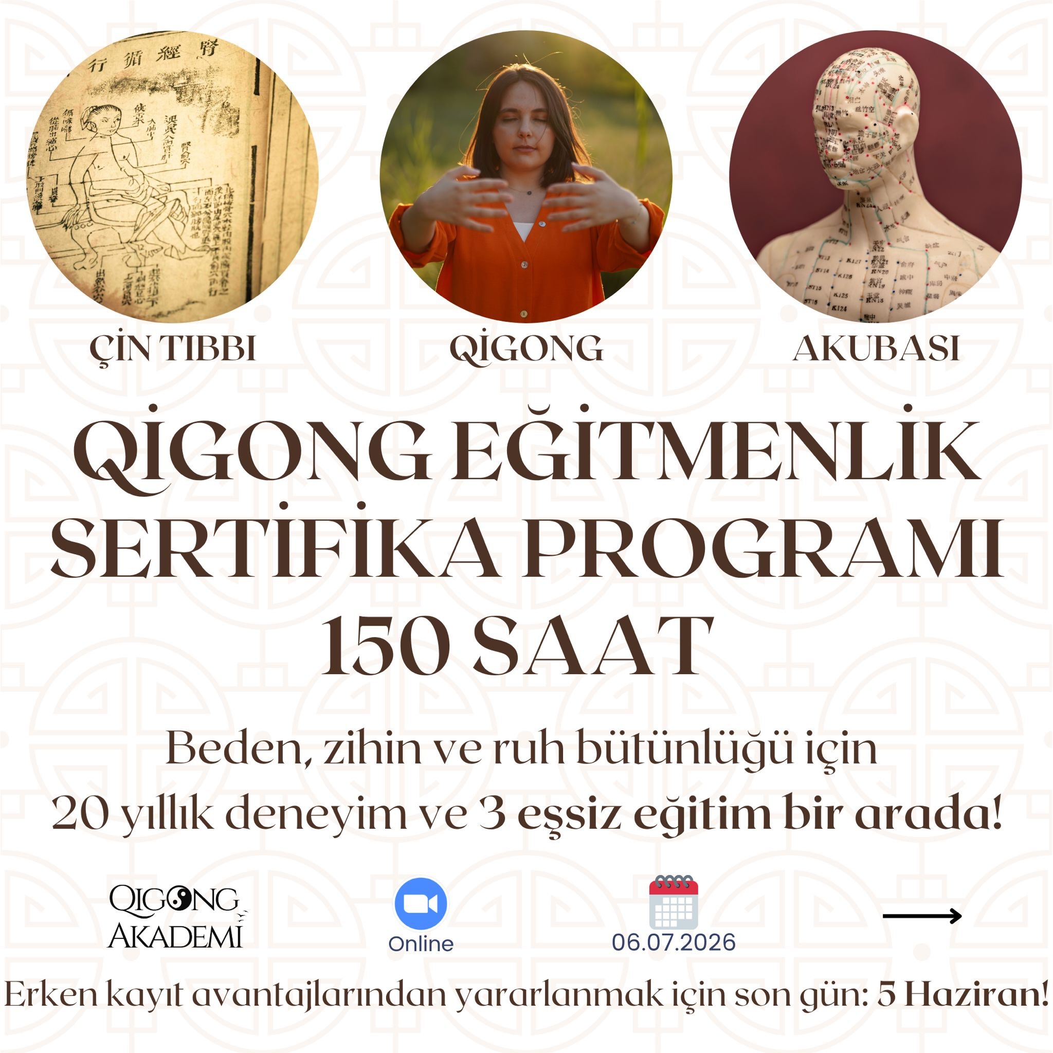 Qigong Akademi Facebook ad: 20 yıllık deneyim ve 3 eşsiz eğitim bir…