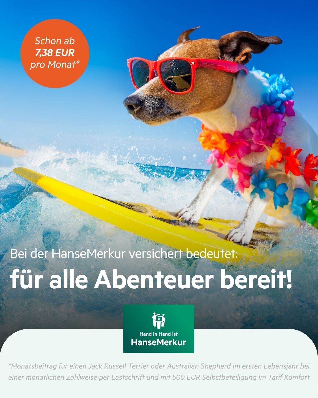 HanseMerkur Haltern am See Christian Eltrop Facebook ad from Aug 24, 2026