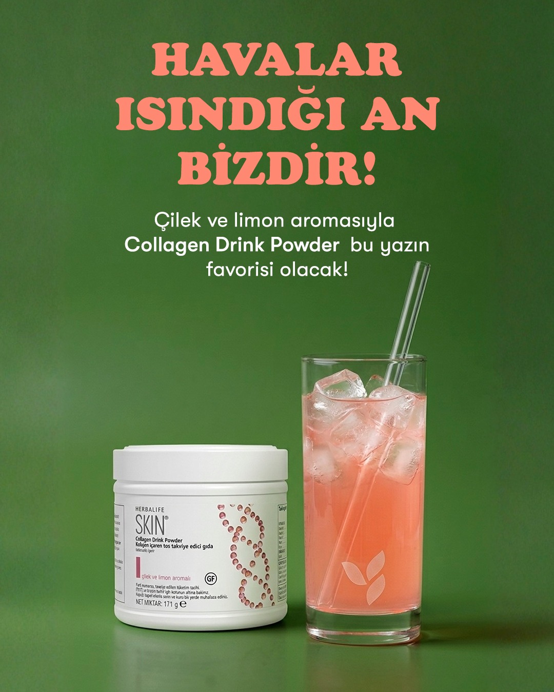 Herbalife Facebook ad: Yazın o tatlı sıcaklarında bizim serinleme yöntemimiz belli!