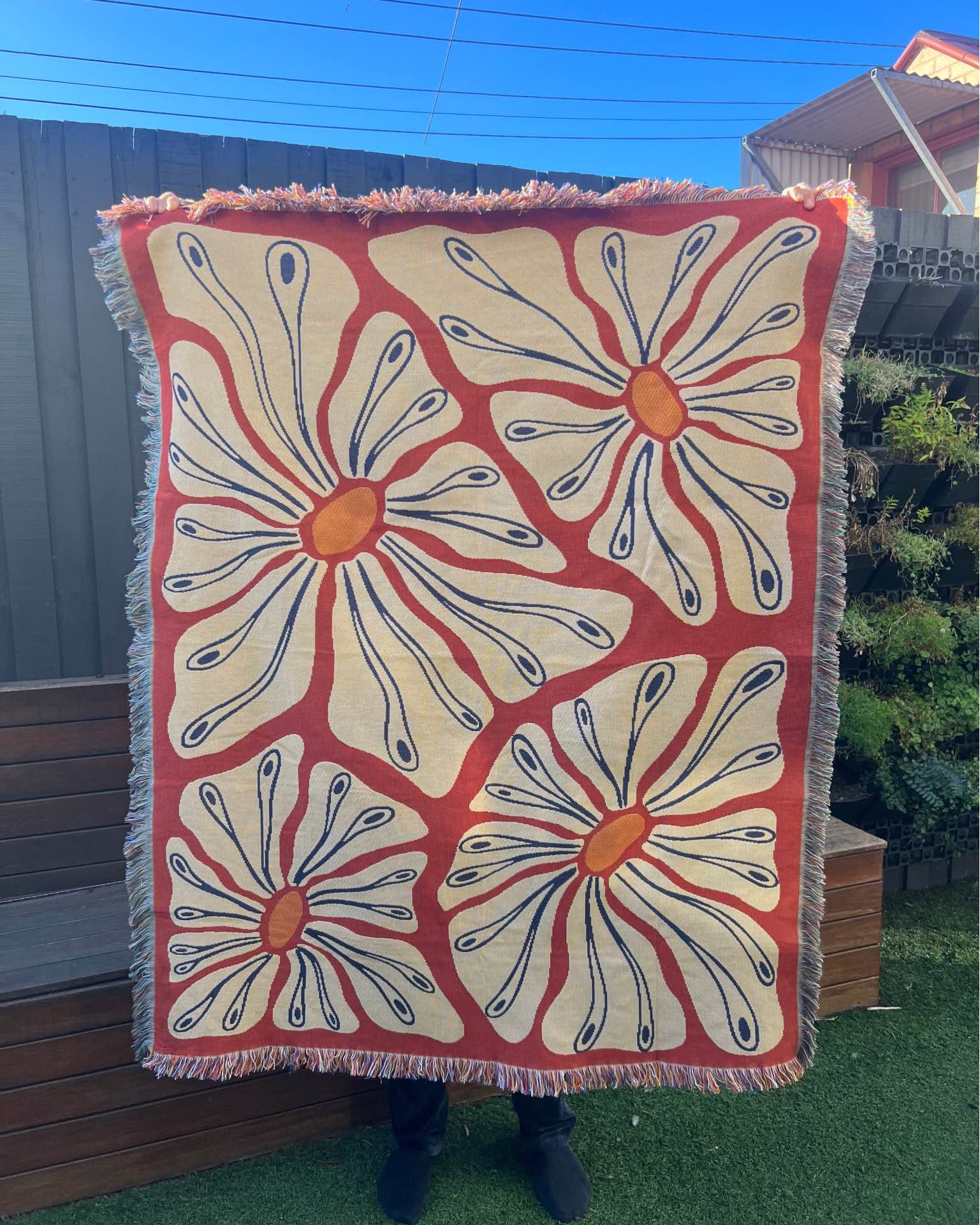 Louis O'Keefe Facebook ad: Throw Blanket - Mid Century Inspired
