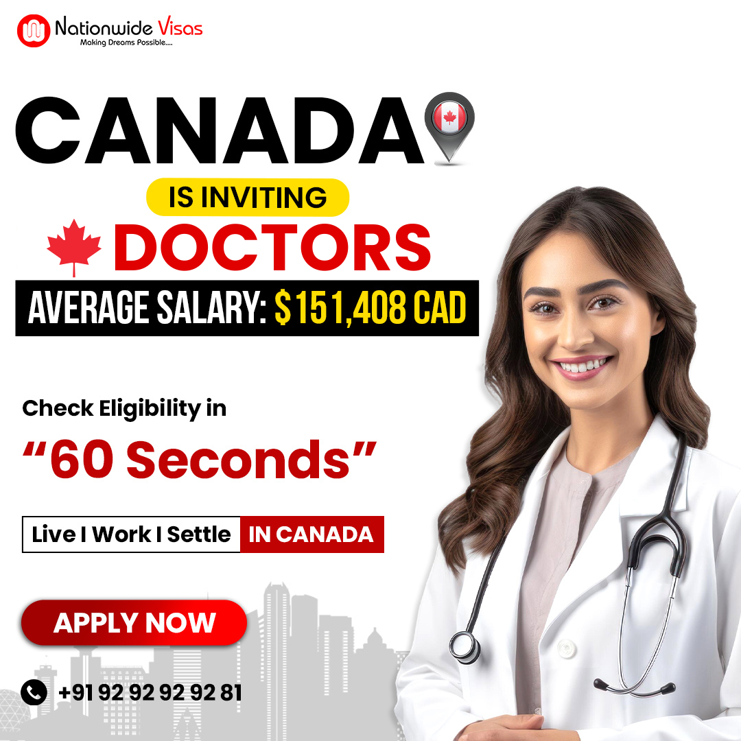 Nationwide Immigration Services pvt ltd Facebook ad: Check Your Eligibility for Canada PR