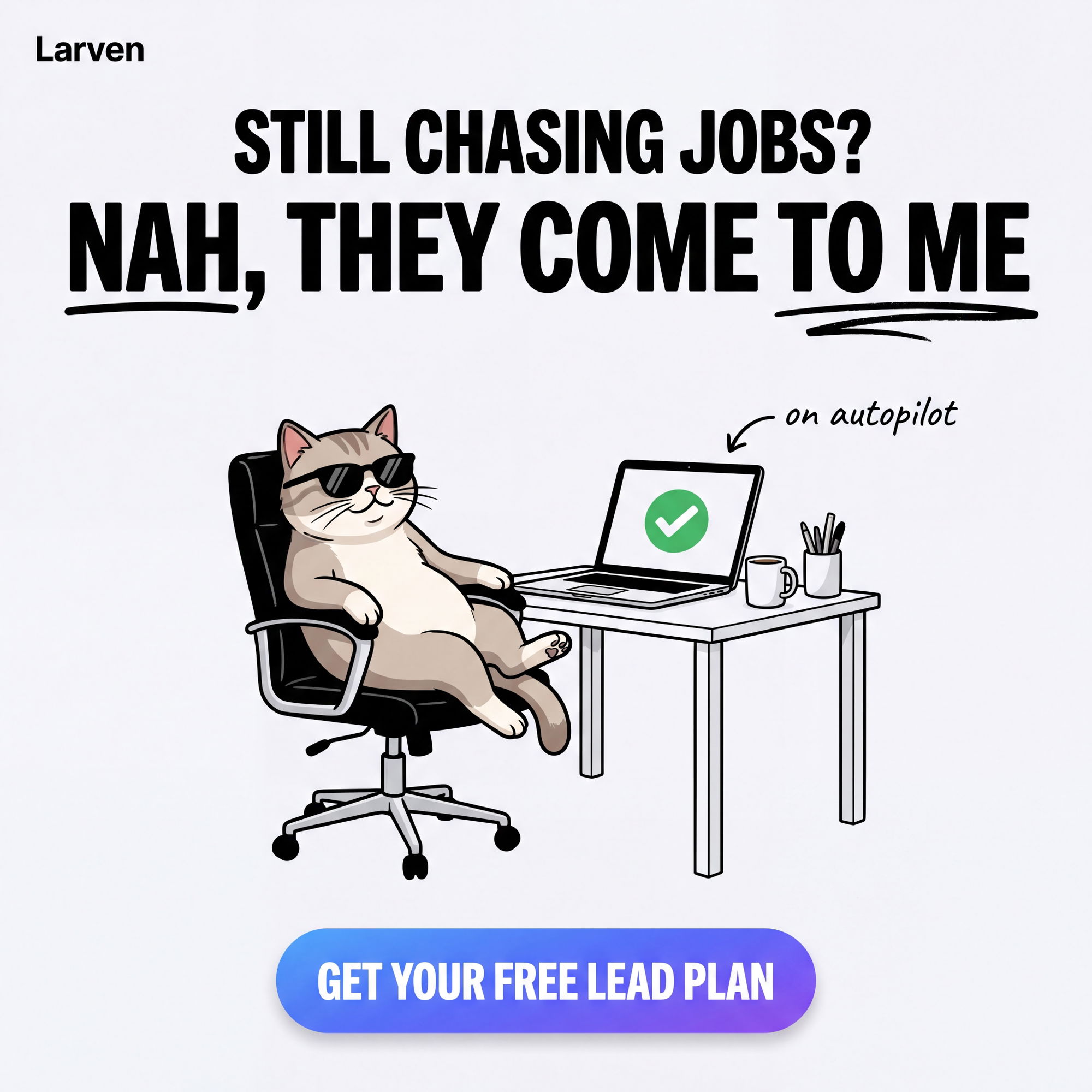 Larven AI Facebook ad