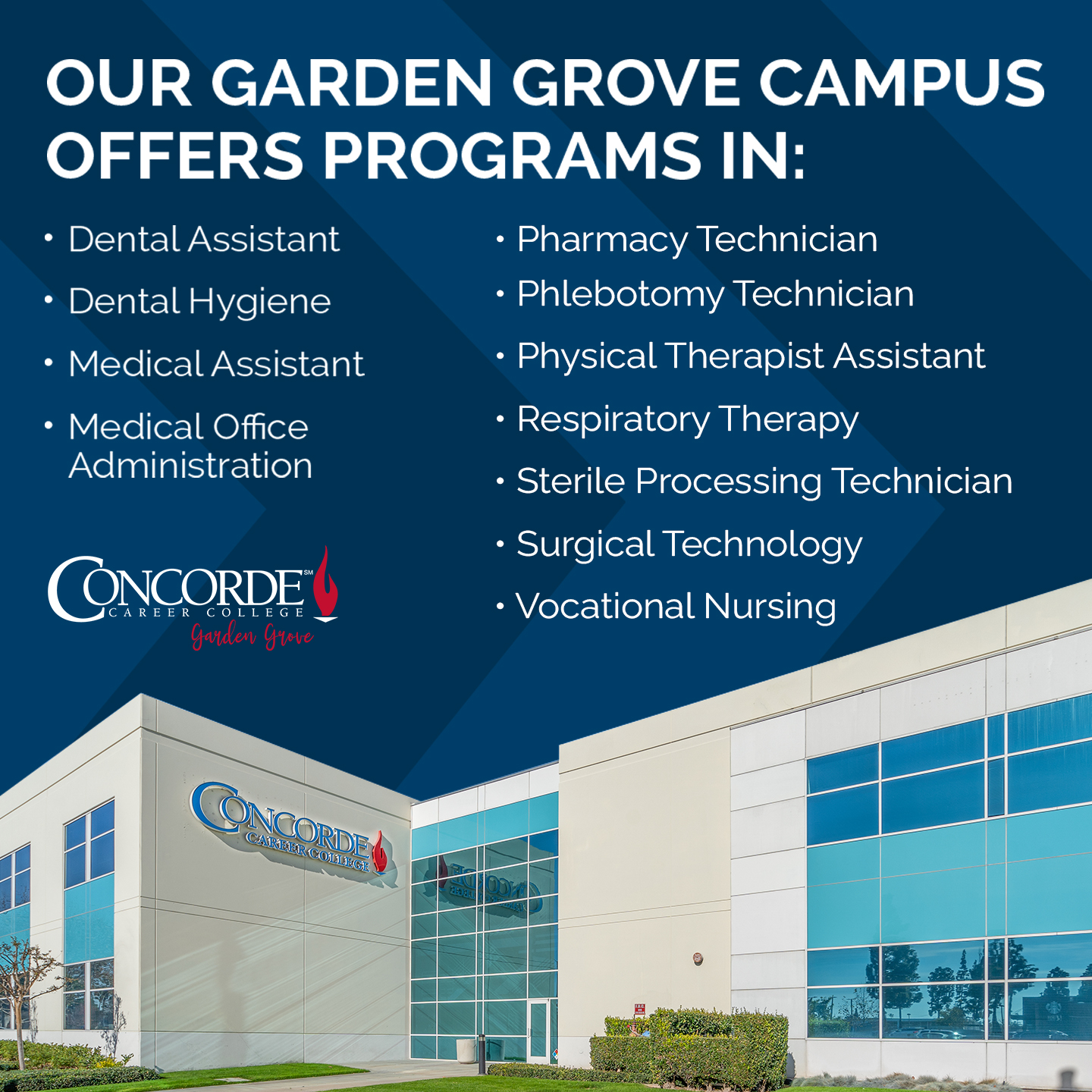 Concorde Career College - Garden Grove, CA Facebook ad: Transform Your Life with Concorde
