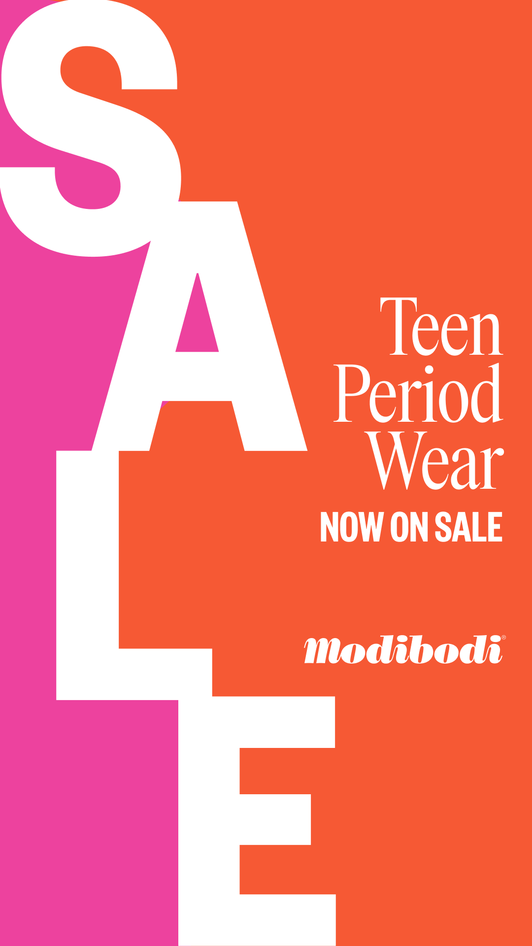 Modibodi Teen Facebook ad