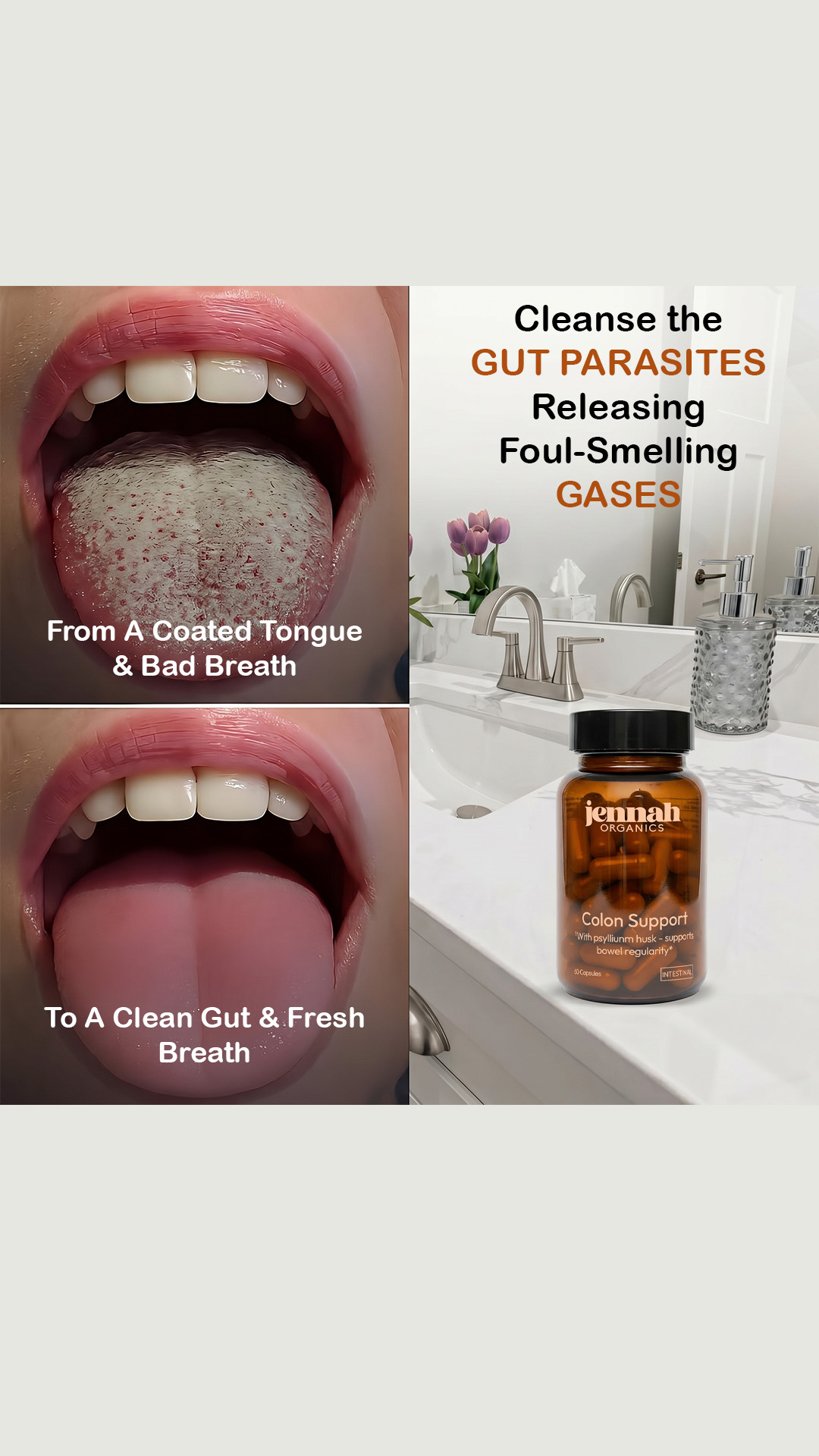 Jennah Organics Facebook ad