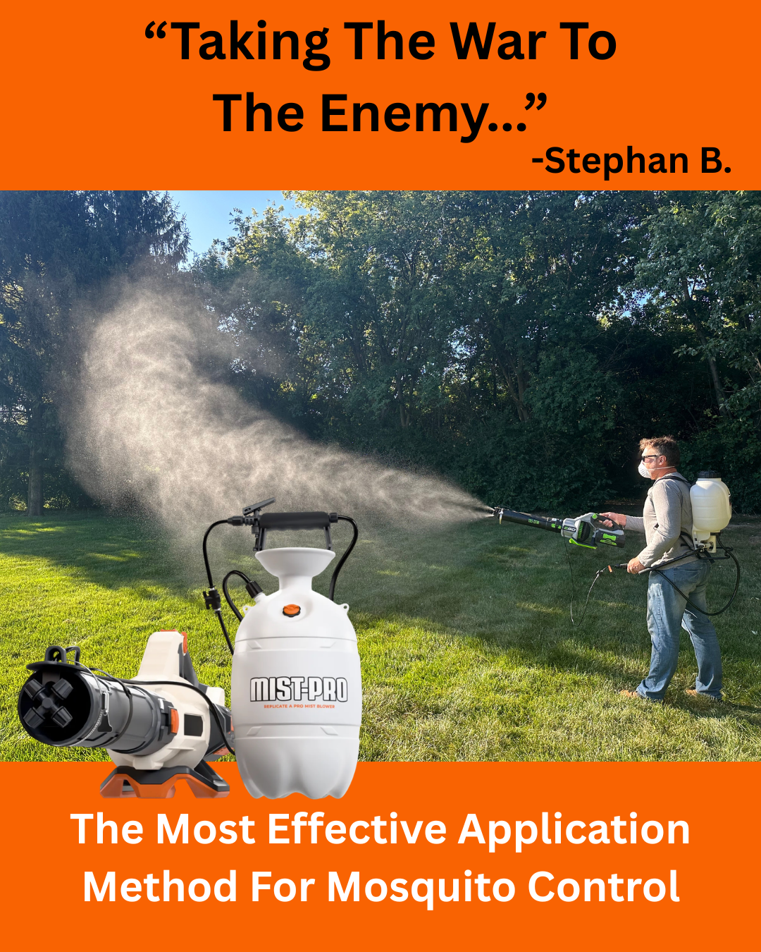 Mist-Pro, formerly Mosquito Sniper System Facebook ad