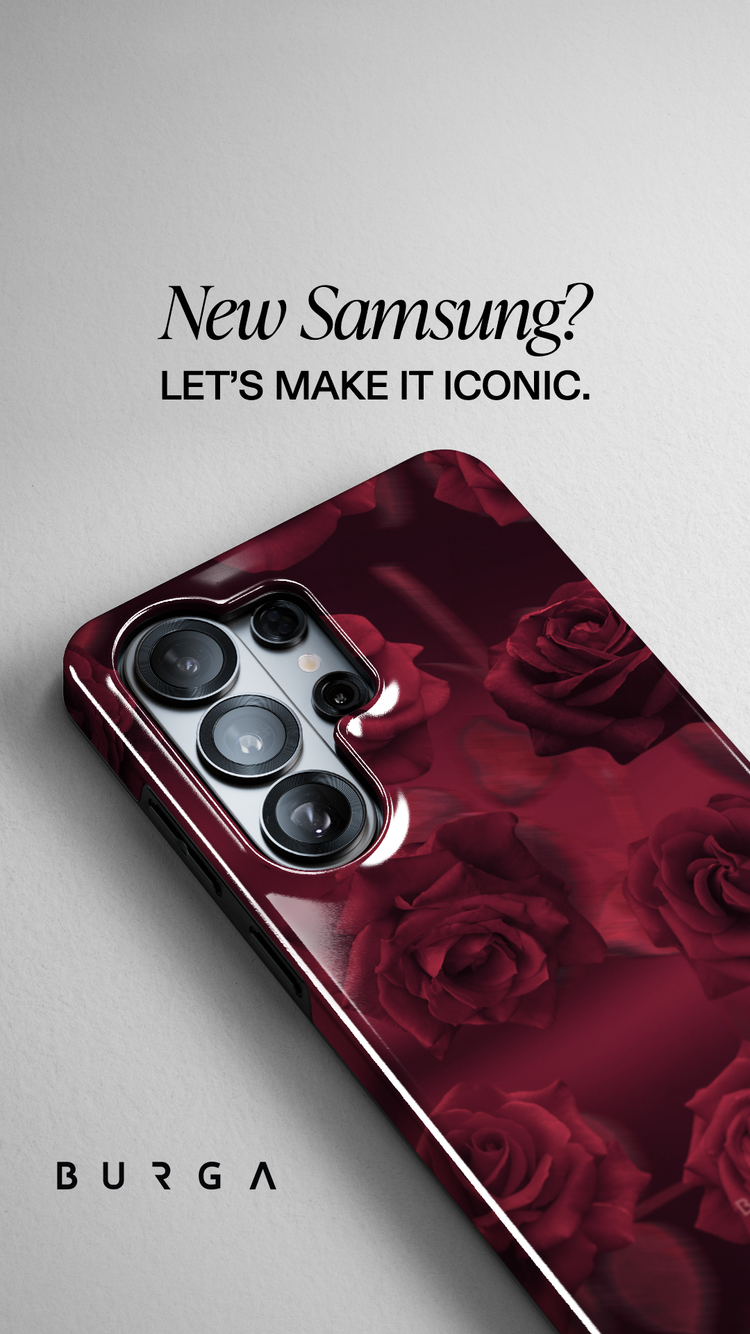 BURGA Cases Facebook ad